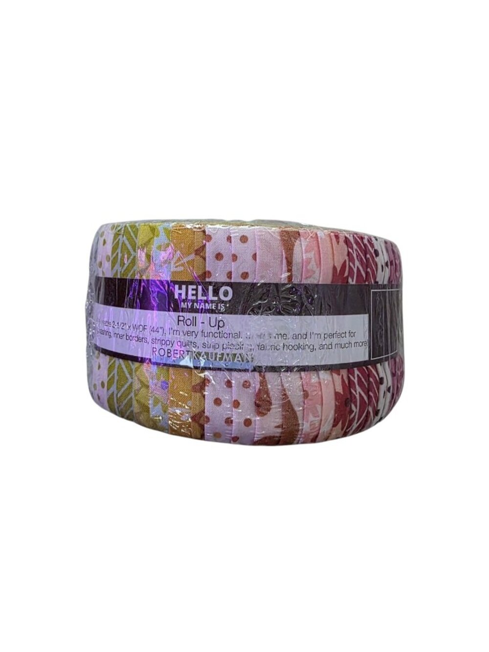Pond by Elizabeth Hartman for Robert Kaufman Fabrics. Roll Up. 40 2.5" strips